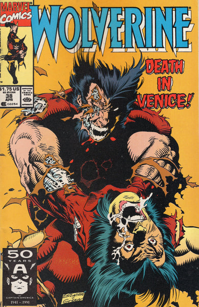 Wolverine #38 Death In Venice! Silvestri Art FN