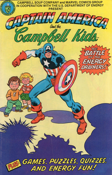 Captain America and the Campbell Kids #1 FN