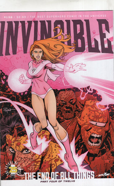 Invincible #136 The End Of All Things Mature Readers VFNM