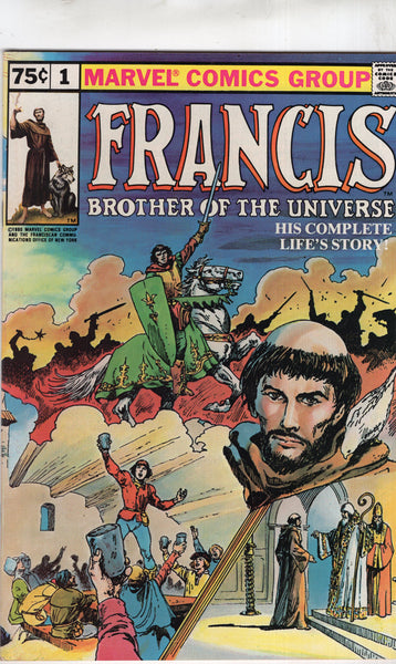 Francis Brother Of The Universe #1 HTF Religious Themed One Shot VF