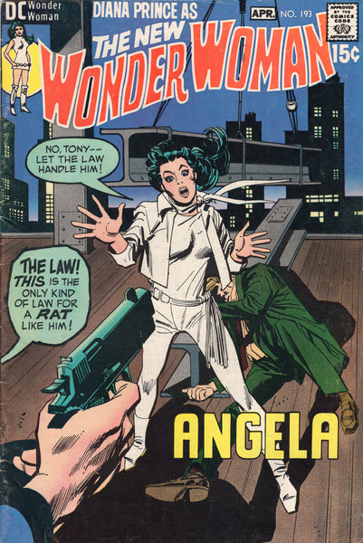 Wonder Woman #193 This Is The Law! Bronze Age "New Wonder Woman" VGFN