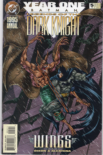 Batman Legends Of The Dark Knight Annual #5 Man-Bat! FVF