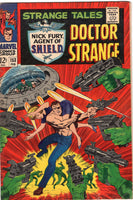 Strange Tales #153 Nick Fury And Doctor Strange Steranko Cover Silver Age Classic VGFN