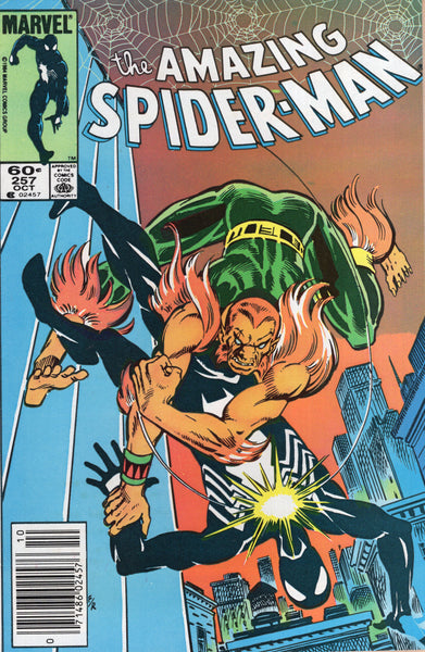 Amazing Spider-Man #257 News Stand Variant Puma! Hobgoblin! FVF