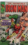 Iron Man #6 Vengeance Cries The Crusher! Silver Age Key VGFN