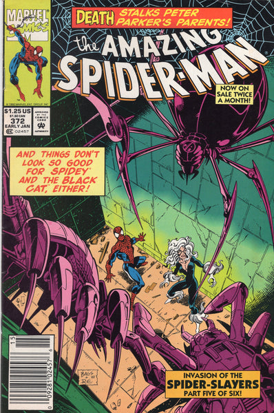 Amazing Spider-Man #372 News Stand Variant FVF