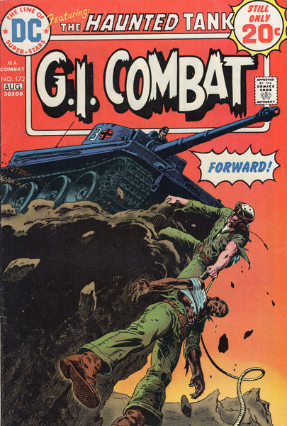 G.I. Combat #172 The Haunted Tank! Bronze Age War Classic FVF