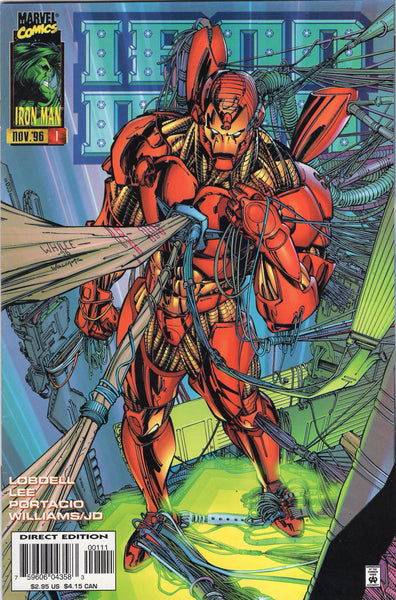Iron Man Vol. 2 #1 Heart Of The Matter! Portacio Art VF