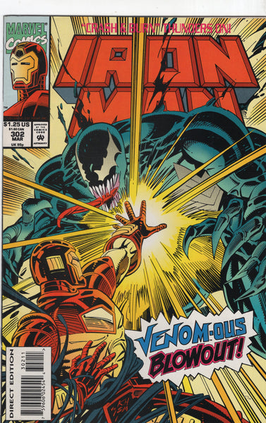 Iron Man #302 "Venomous Blowout!" HTF VF