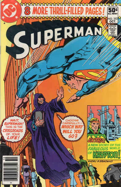Superman ##52 News Stand Variant FVF