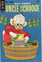Walt Disney’s Uncle Scrooge #72 "The Great Steamboat Race" Silver Age Humor VGFN