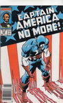 Captain America #332 Steve Rogers Resigns! News Stand Variant! FVF