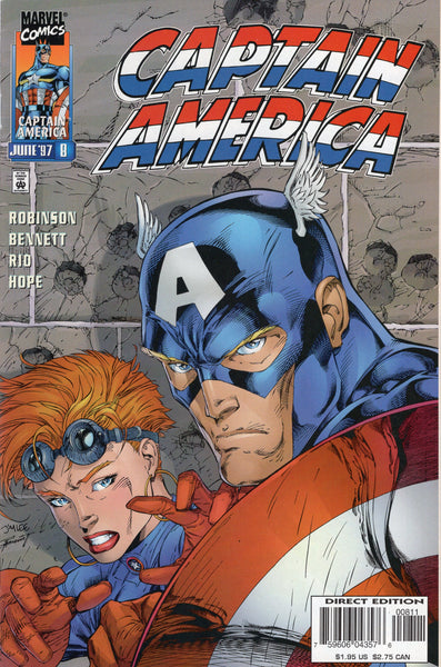 Captain America Vol. 2 #8 Serpents & Eagles! VFNM