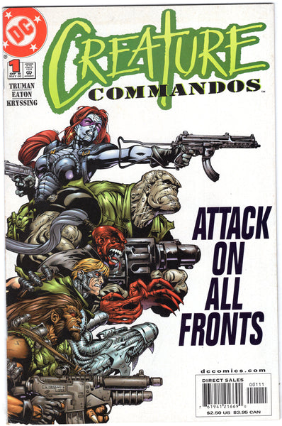 Creature Commandos #1 "Attack On All Fronts" VF-