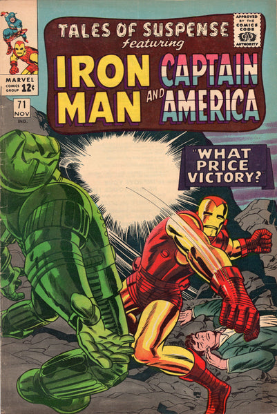 Tales Of Suspense #71 Iron Man And Captain America What Price Victory? Sharp Silver Age Classic FN
