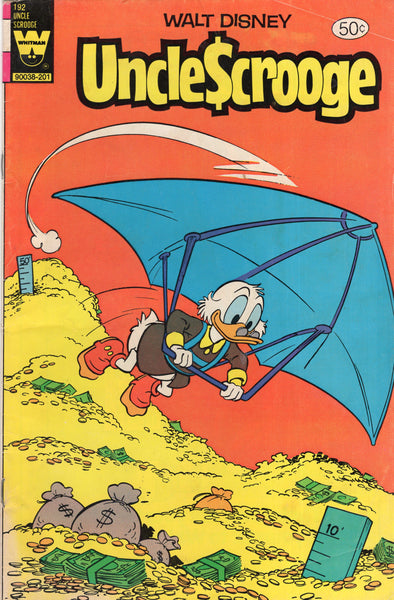 Walt Disney Uncle Scrooge #192 Whitman Variant VG
