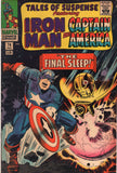 Tales Of Suspense #74 Iron Man And Captain America The Final Sleep! Silver Age Classic VGFN