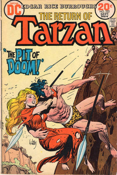 Edgar Ric Burroughs The Return of Tarzan #223 VG