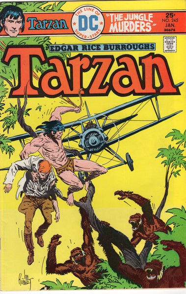 Edgar Rice Burroughs Tarzan #245 FN