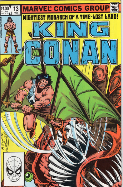 King Conan #13 Circle Of Sorcery! Early Silvestri Art FVF