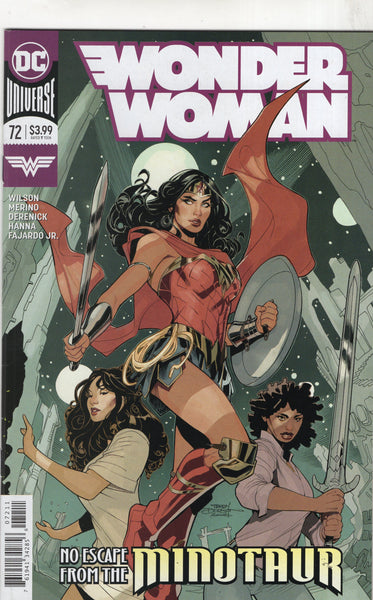 Wonder Woman #72 Dodson Art! VF