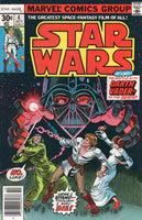 Star Wars #4 First Print Original Marvel Series The Battle With Darth Vader FVF