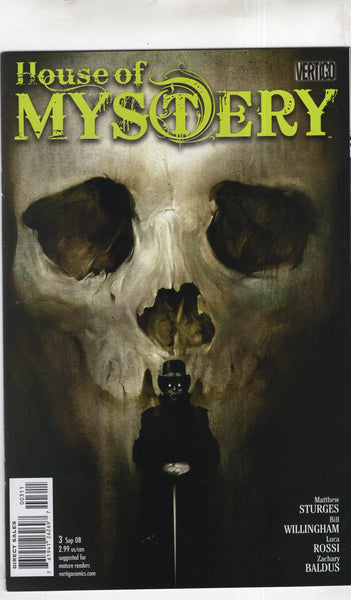 House Of Mystery #3 Vertigo Horror VF
