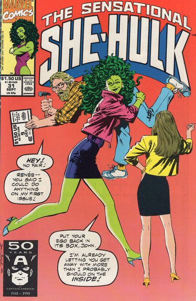 Sensational She-Hulk #31 John Byrne Cover Appearance VF