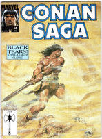 Conan Saga Magazine #58 Black Tears! FVF