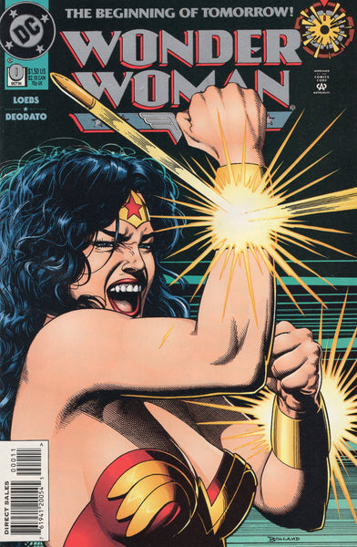 Wonder Woman #0 The Beginning Of Tomorrow! VFNM