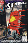 Superman #75 Death Issue 2nd Print VF