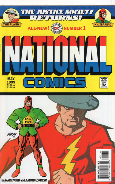 National Comics #1 1999 The Flash & Mr. Terrific FVF