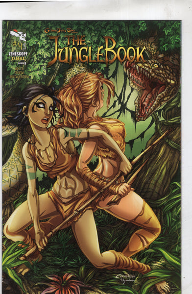 Grimm Fairy Tales Presents The Jungle Book #4 Cover B VG