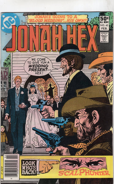 Jonah Hex #45 "The Wedding Present" News Stand Variant FN
