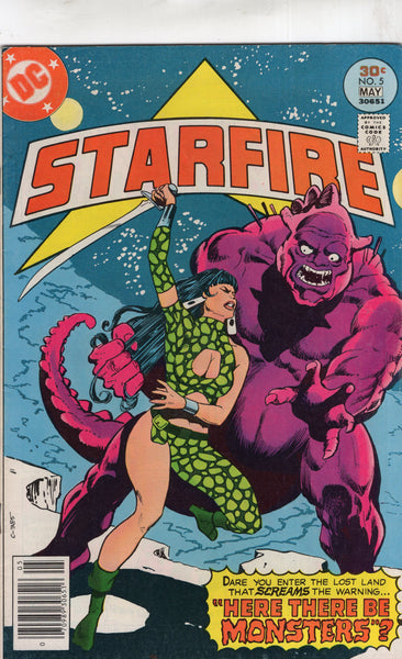 Starfire #5 "Here There Be Monsters!" Bronze Age VGFN