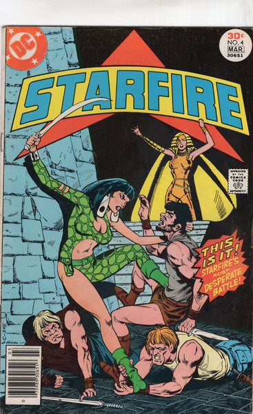 Starfire #4 "Most Desperate Battle!" Bronze Age VG