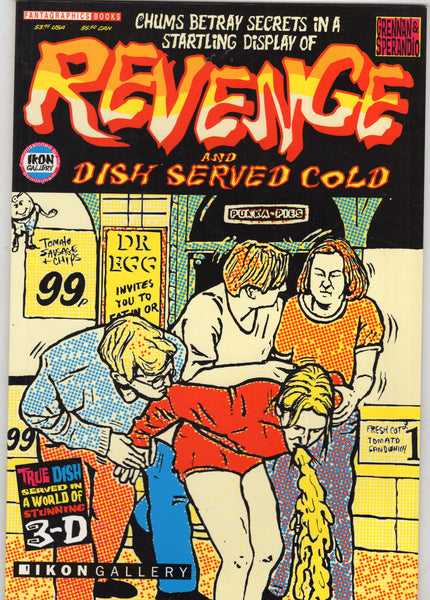 Revenge Fantagraphics Books 3D HTF Indy (no kidding) VF