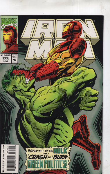 Iron Man #305 Hulkbuster Armor! VFNM