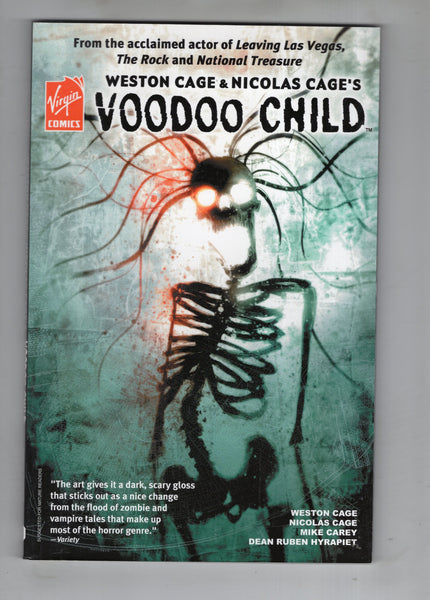 Voodoo Child Trade Paperback Weston & Nicolas Cage Virgin Comics Mature Readers FVF