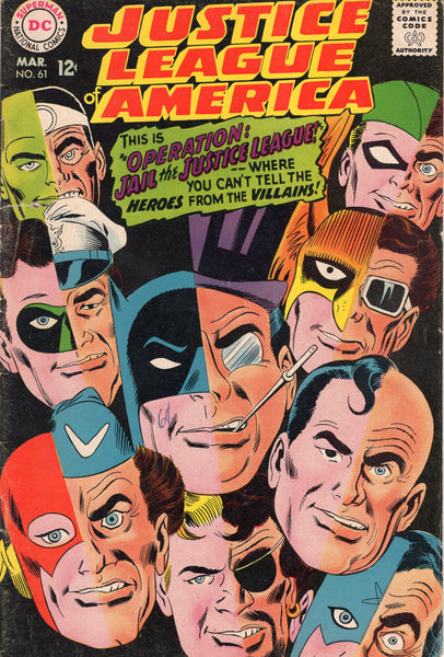 Justice League Of America #61 Operation: Jail The Justice League! Silver Age Classic GD