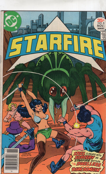Starfire #8 "Dwellers Of The Dark Domain!" Bronze Age VGFN