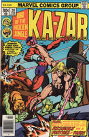 Ka-zar Lord of the Hidden Jungle #20 Last Issue VF