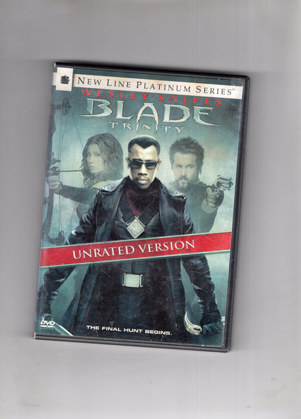 Blade Trinity New Line Platinum Series Unrated Version Pre-Viewed