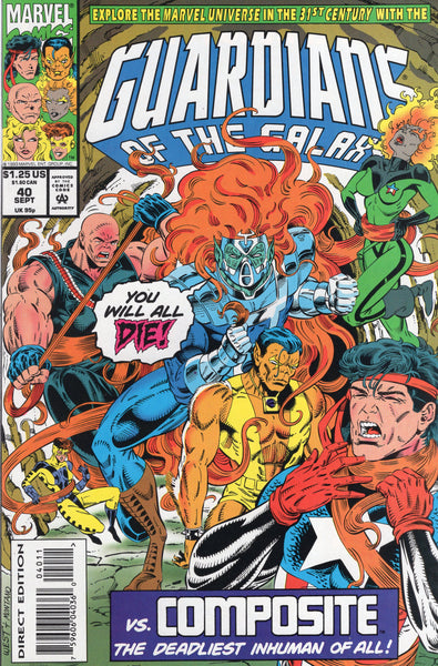 Guardians Of The Galaxy #40 "Composite The Deadliest Inhuman Of All!" VFNM