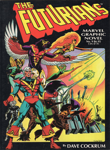 Marvel Graphic Novel #9 The Futurians Dave Cockrum HTF VGFN