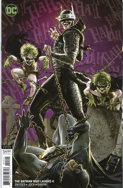 The Batman Who Laughs #4 Variant VFNM