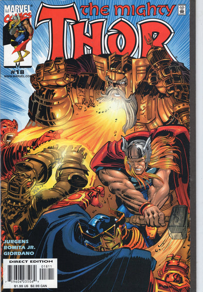 Thor #18 The Deadly Living Talismans! VFNM