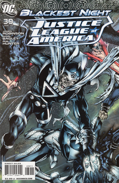 Justice League of America #39 Blackest Knight VFNM