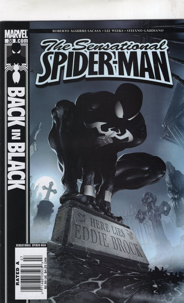 Sensational Spider-Man #38 Back In Black News Stand Variant FN
