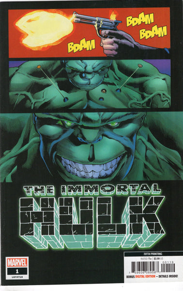 Immortal Hulk #1 5th Print VFNM